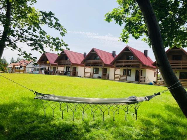 Kalinowy Sad Domki Z Jacuzzi I Sauna Mikołajki Exterior foto