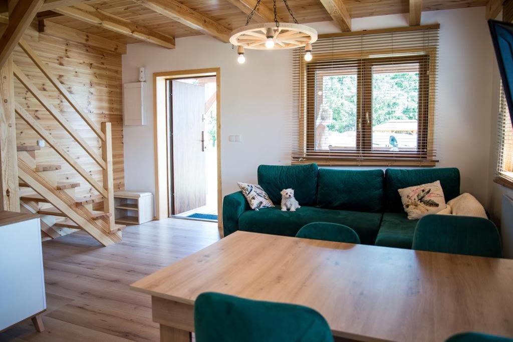 Kalinowy Sad Domki Z Jacuzzi I Sauna Mikołajki Exterior foto